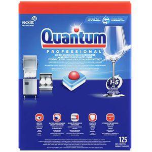 finish Spülmaschinentabs Quantum Professional, kraftvolle Reinigung, strahlender Glanz, 125 Tabs