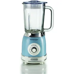 Ariete 583 Blender Vintage, Standmixer, Blau