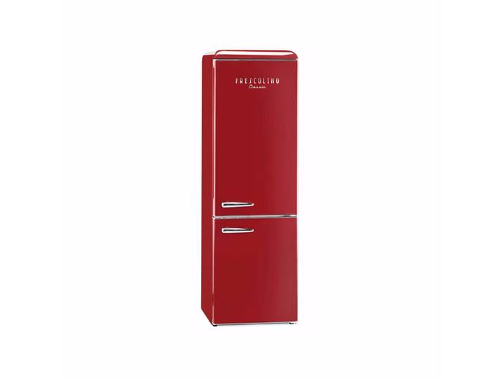 Trisa Frescolino Classics 300l rot Kühlschrank mit Gefrierfach freistehend