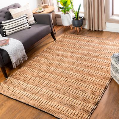 Livabliss Artistic Weavers Trillia Handmade Cottage Striped Jute Blend Area Rug