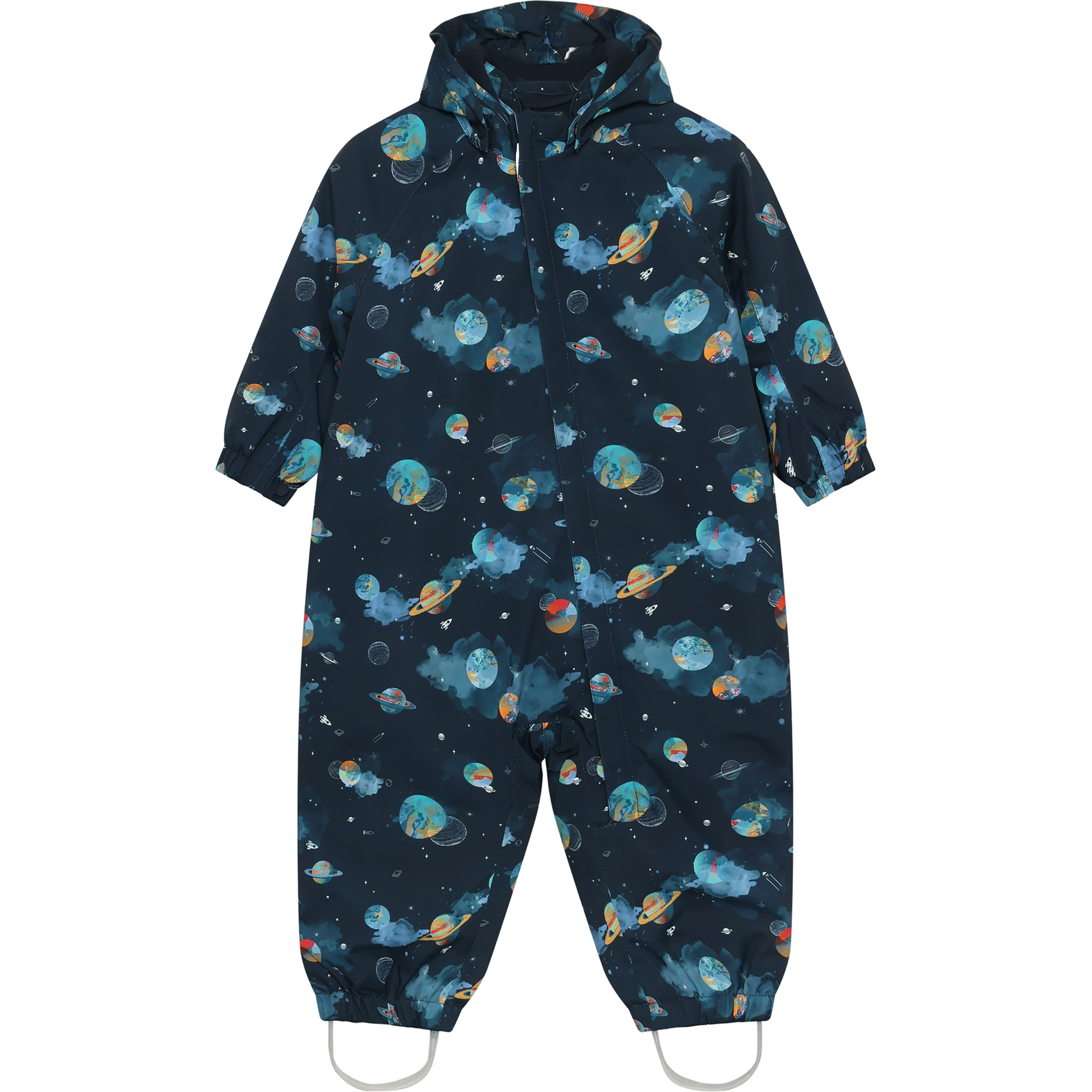 Color Kids Baby Aop Schneeanzug Kinder Overalls blau Größe 104 Lifestyle Isolierend Wasserabweisend