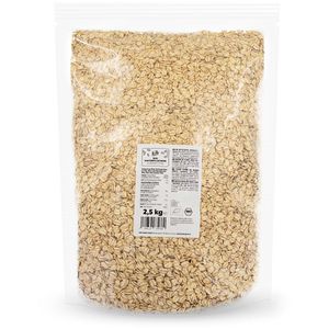 KoRo Haferflocken Großblatt, BIO, aus dem vollen Haferkorn, 2500 g (2,5 kg)