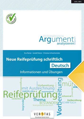 Eva Rainer - Neue Reifeprüfung schriftlich - Deutsch: Übungsbuch - Preis vom 02.10.2026 23:42:20 h