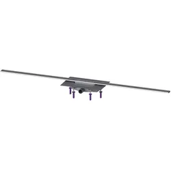 Kessel Linearis Duschrinne 45300.16 1600 mm, Edelstahl gebürstet, Megastop