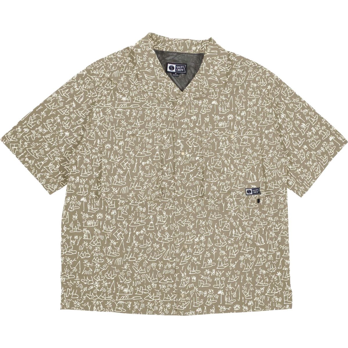 Salty Crew Fishcamp Shirt lb khaki (LBKHA) XL 21035169E-LBKHA-XL