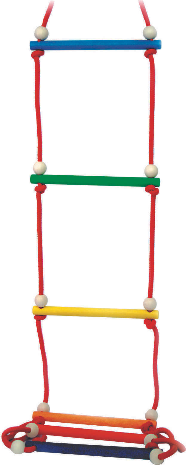 Hess touwladder met 6 treden