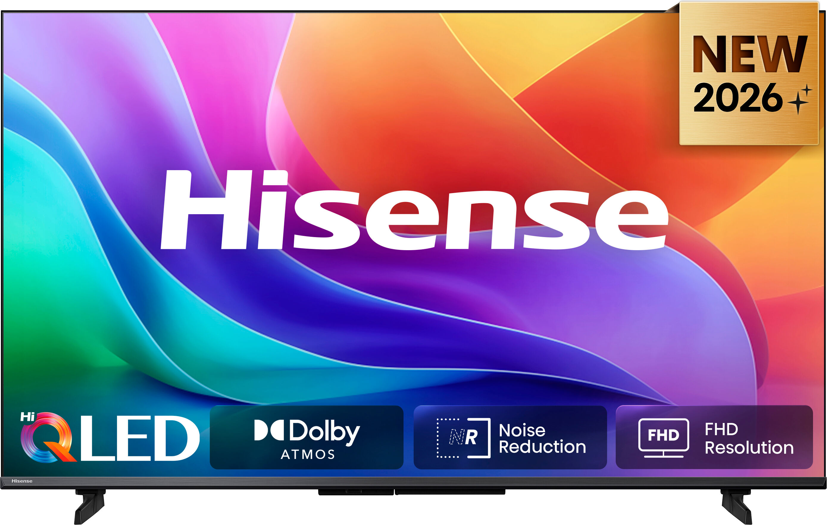 HISENSE QLED-Fernseher "50A5DS", Energieeffizienz: E (A-G), schwarz, 50 ″, Fernseher