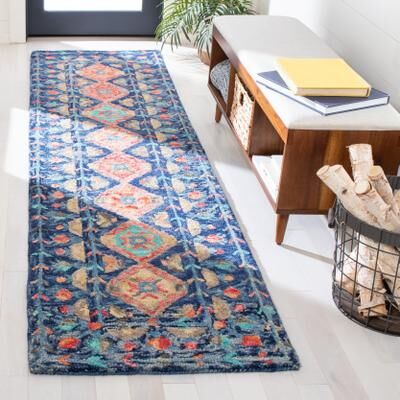 SAFAVIEH Handmade Aspen Leona Boho Tribal Wool Rug