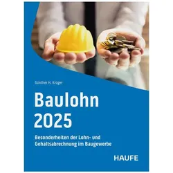 Baulohn 2025, Fachbücher von Günther Krüger, Günther H Krüger