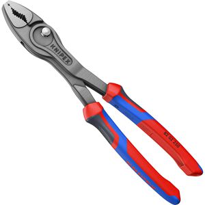 Knipex Frontgreifzange TwinGrip 82 02 250, 250 mm, mit Comfort-Griff, Schlüsselweite 5 - 27 mm