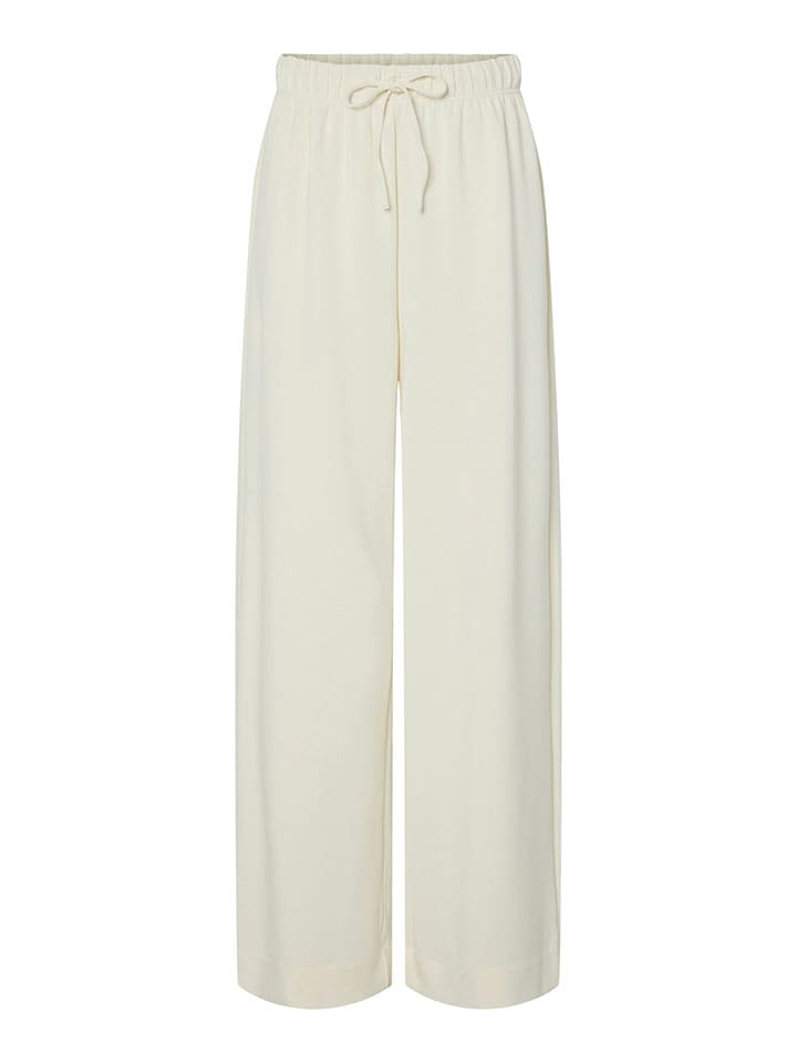 YAS Marlenehose in Creme - S