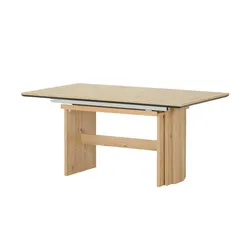 Wangentisch ausziehbar  ¦ holzfarben ¦ Maße (cm): B: 95 H: 76