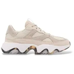 Sorel für Damen. 2154001102 Beige Kinetic Array Sneaker (41), Leder, Wohnung, Schnürsenkel, Lässig