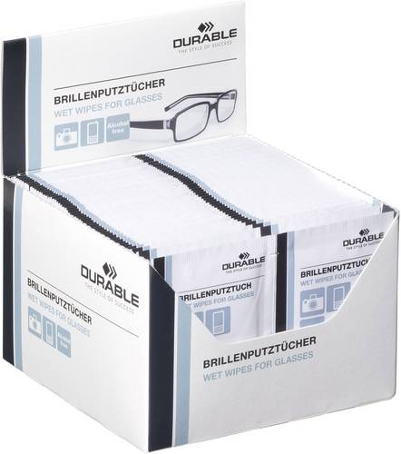 Durable Brillenputztuch 585302 100St.