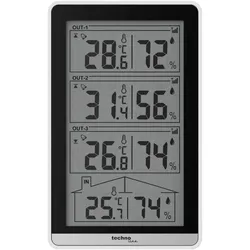 Technoline Ws 7060, Wetterstation, Weiss