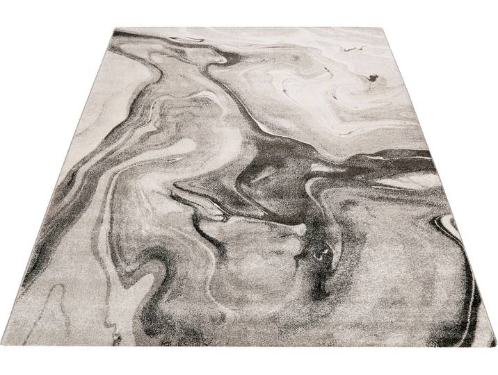 Teppich WECON HOME Voyage , grau, B:80cm H:10mm L:150cm, Kunstfaser, Teppiche, Teppich, Kurzflor, Wohnzimmer