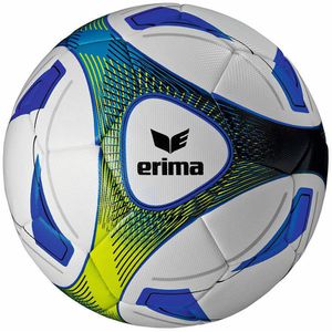 Erima Fußball Hybrid Training FIFA Basic, 719505, Größe 5, 430 Gramm, royal/lime, Trainingsball