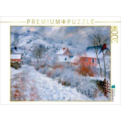 CALVENDO Puzzle Winter im Dorf | 2000 Teile Lege-Größe 90x67cm Foto-Puzzle für glückliche Stunden, von , Calvendo Puzzle