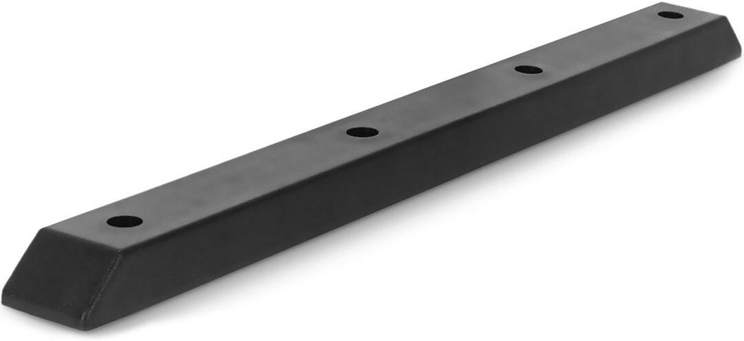 Adam Hall Hardware 49645 - Kufe Aus Schwarzem Kunststoff, 45 Cm