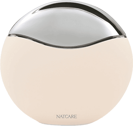 Rejuvenecedor facial - Natcare Ruby, Para la cara Cara, Combina RF, EMS, luz LED roja y vibración multifrecuencia, Crema