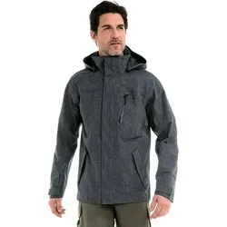 SCHÖFFEL Herren Jacke ZipIn! Jacket Denver3, Größe 50 in Grau Grau