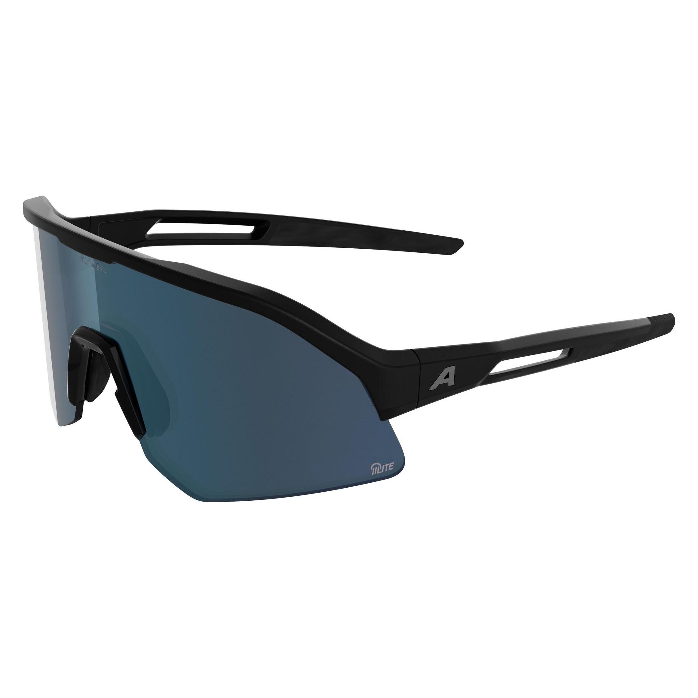 Alpina Sonic HR M Q-Lite (Black Matt, Mirror Blue) (A8777)