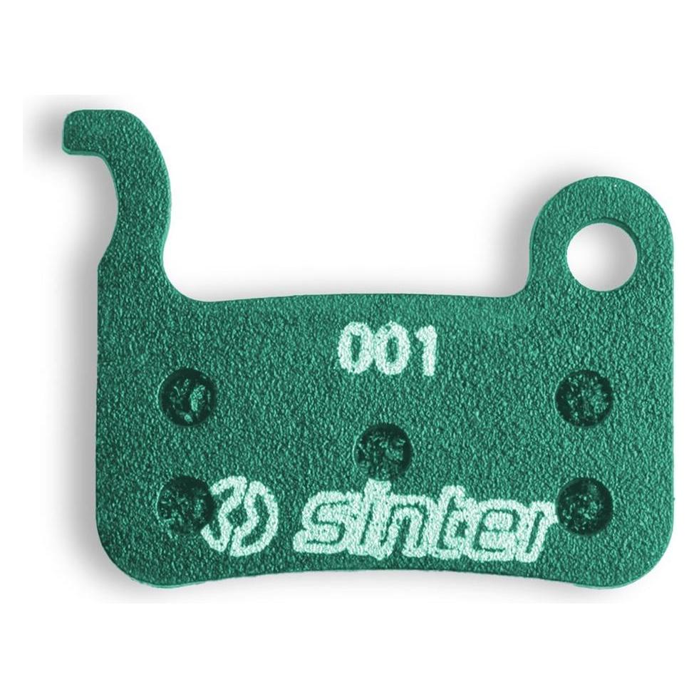 Sinter organisch, MTB Race, grün, Set, in Dose (Shimano, Organisch (Resin)) (73-001-063-7)