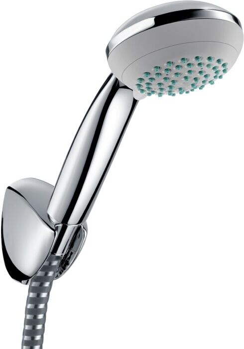 Hansgrohe Wannenset Crometta 85 Vario/Porter C chrom, Brauseschlauch 1,60 m