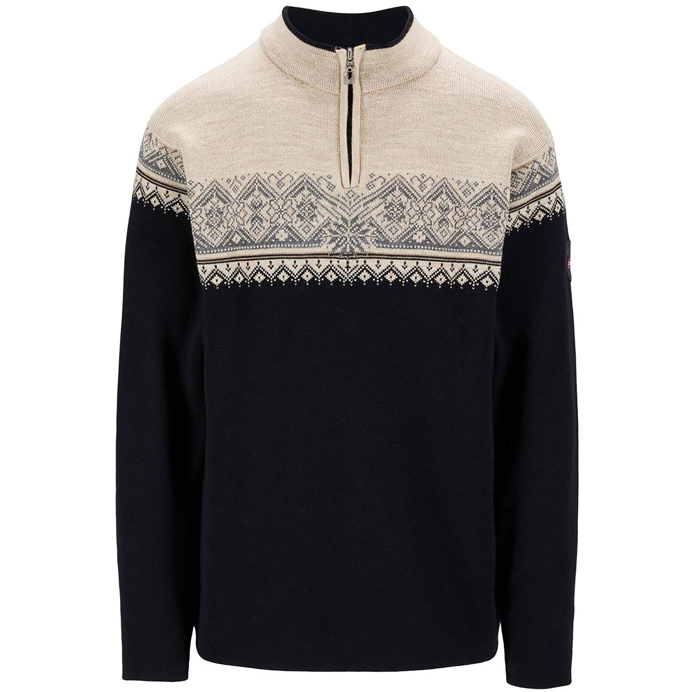 Dale of Norway Moritz Herren Pullover schwarz Größe S Lifestyle Hautfreundlich Merinowolle