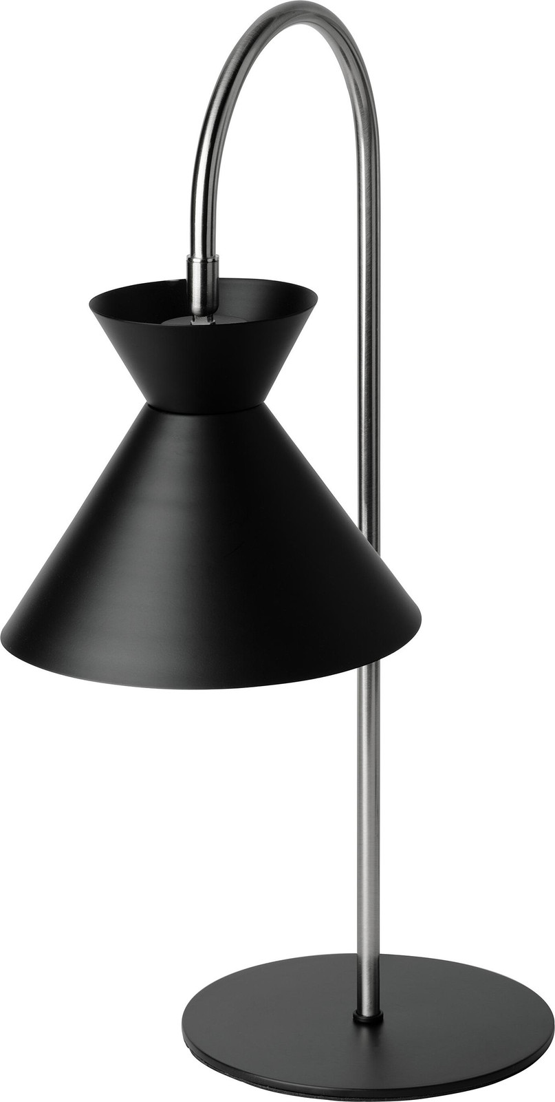 Osram Decor Waist tafellamp, zwart staal, E27, verstelbare kop