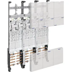 Hager ZL3EZ16N Komplettfeld, universZ, 1050mm, 6 ZP, eHZ, DSS, 3-feld, Ausführung VEW-Saar