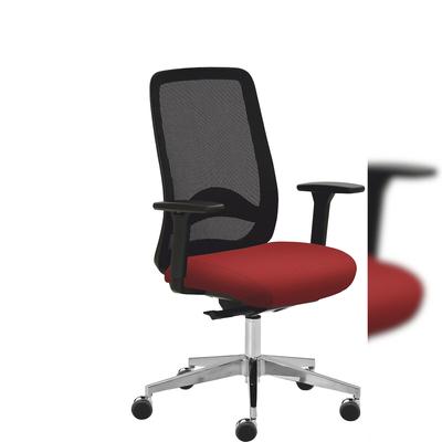 Mayer Sitzmöbel, Drehstuhl belastbar bis 150 kg 2228, Kirschrot, 2228_AV3D_SYM++_XXL_30611