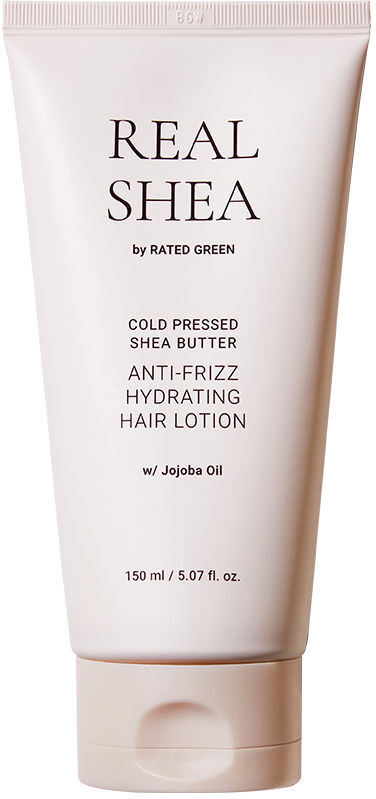 Rated Green Real Shea loção hidratante antifrizz 150 ml
