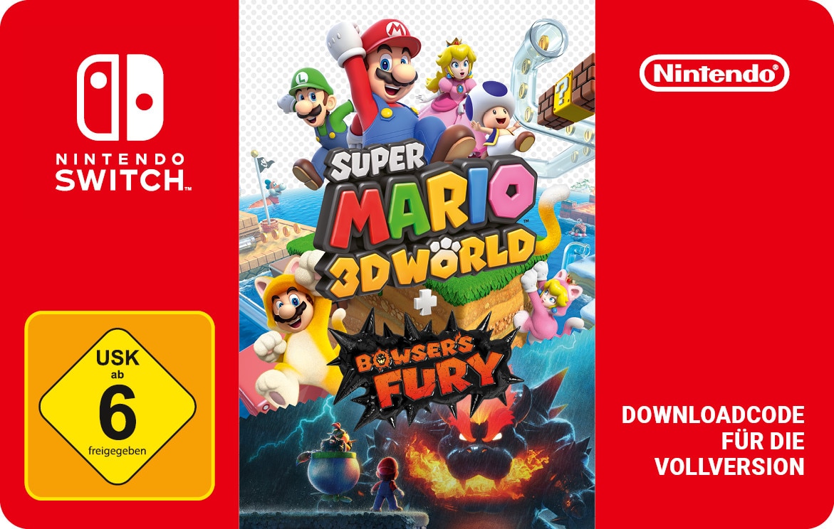 Nintendo Super Mario 3D World + Bowser's Fury - Digitaler Code 4251890979457