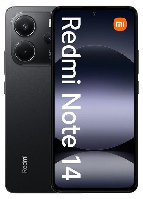 Xiaomi Redmi Note 14 8/256GB Smartphone in Mitternachtsschwarz