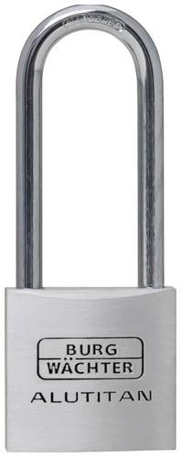 Burg Wächter 36041 Vorhängeschloss 29.70mm verschieden schließend Aluminium Schlüsselschloss