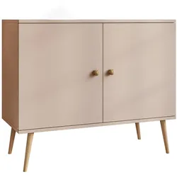 KOMMODE Zweitürige HARMONY Macchiato