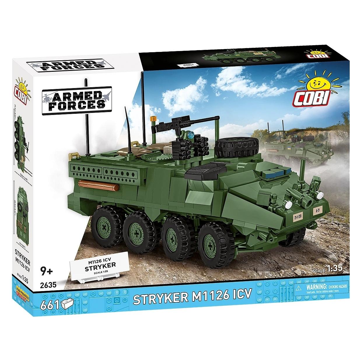 Cobi 667 PCS ARMED FORCES /2635/ STRYKER M1126 (COBI-2635)
