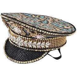 Schildmütze "Leopard", braun/bunt