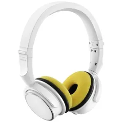 Polsterset Pioneer HDJ-S7 - VELOUR - Yellow, Kopfhörer Ersatzteile, Gelb