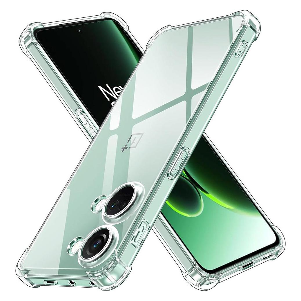 Techsuit - Shockproof Clear Silicone - OnePlus Nord 3 - Clear (OnePlus Nord 3) (56345283)