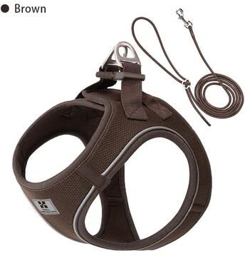 Inspire Essentials Adjustable Reflective Dog Harness And Leash Set 4 xxxs