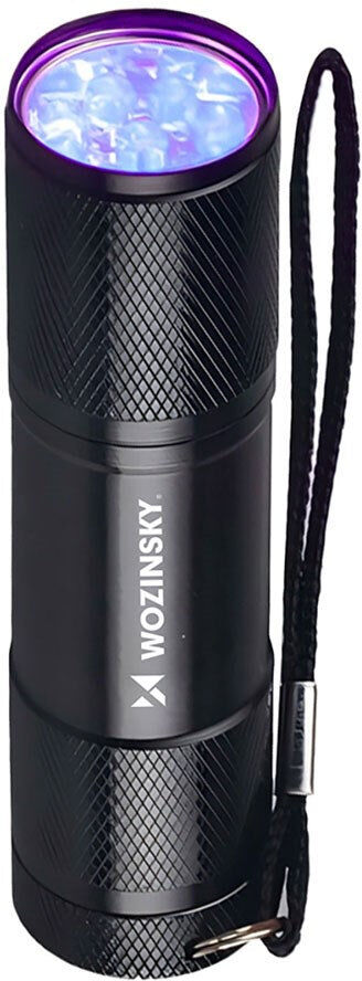 Wozinsky WLD-9L UV Lommelygte til Spordetektion - Sort