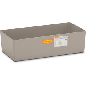 CEMO Auffangwanne 65, 7086, aus GFK, 82 x 41cm, Kleingebindewanne, 65 Liter