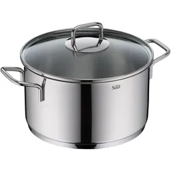 Silit EXTRA COOK Fleischtopf 24cm, Pfanne + Kochtopf, Silber