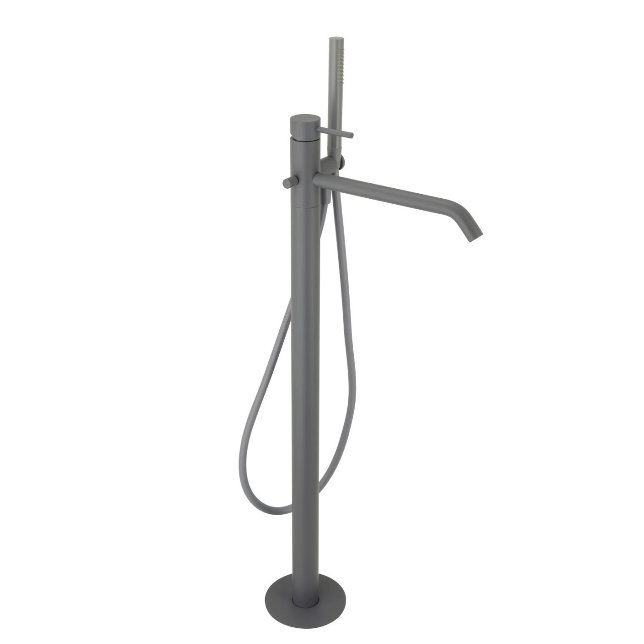 Herzbach DEEP GREY Wanneneinlaufsäule, 23.220700.1.06 23.220700.1.06