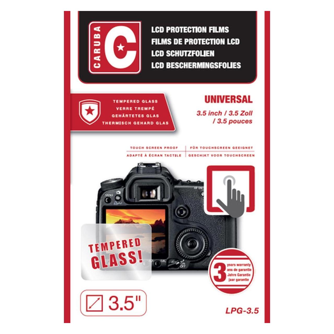 Caruba LCD optische Glasschutzfolie 3,5" (2 Stück) (22735945)