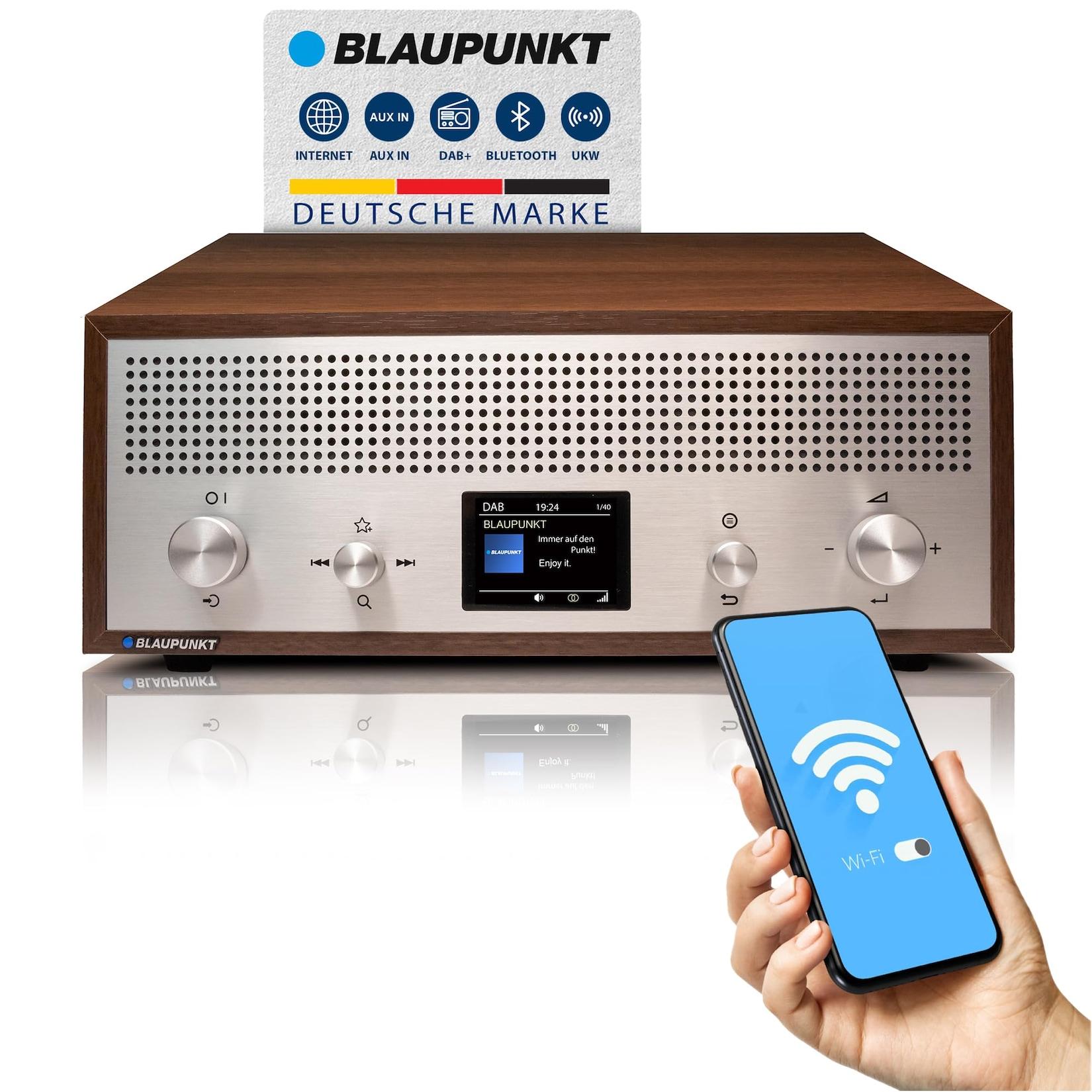 VERONA RXD 190 Nostalgieradio mit DAB+ und Bluetooth Walnuss