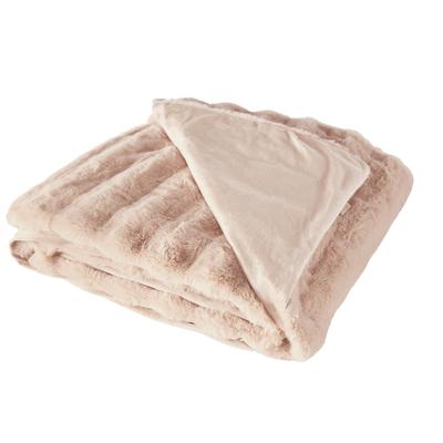 Wohndecke "Cleora, Premium, 450g/m², weich, 150X200, hochwertig & weich", beige, B:200cm L:150cm, Polyester, LEGER HOME BY LENA GERCKE, Wohndecken, Wohndecke, Premium, 450g/m², weich, 150X200 cm, Decke, 3D Wellenmuster, Überwurf