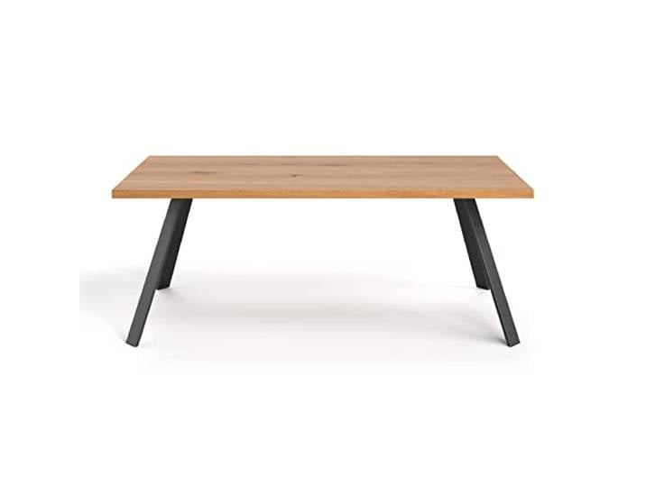 Danzz Tisch Lige aus natürlichem Eichenholz im Loft-Stil, 160x90 cm